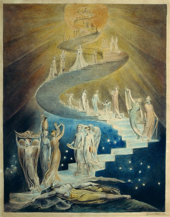 William Blake, Jacob’s Ladder, 1805